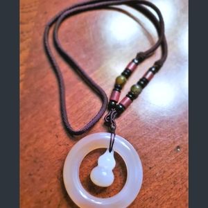 NEW Real Jade Necklace Handmade Local China Artist